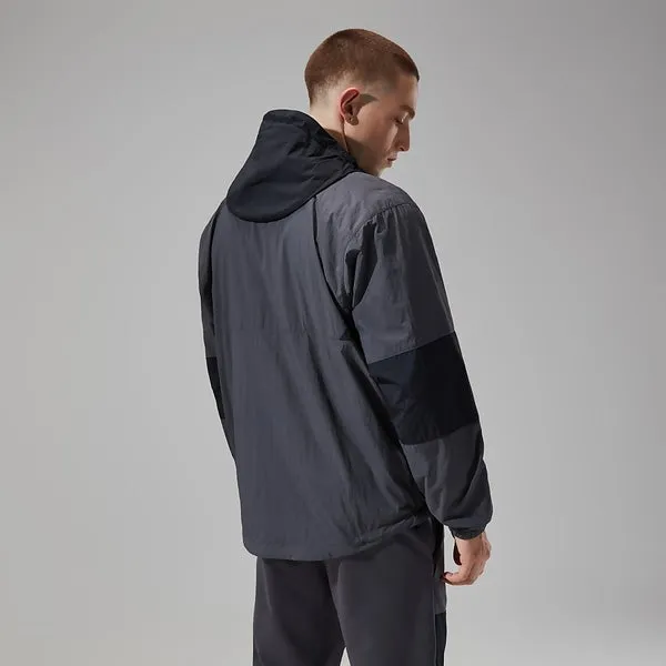 Men's Urban Co-ord Wind Jacket - Grey/Black