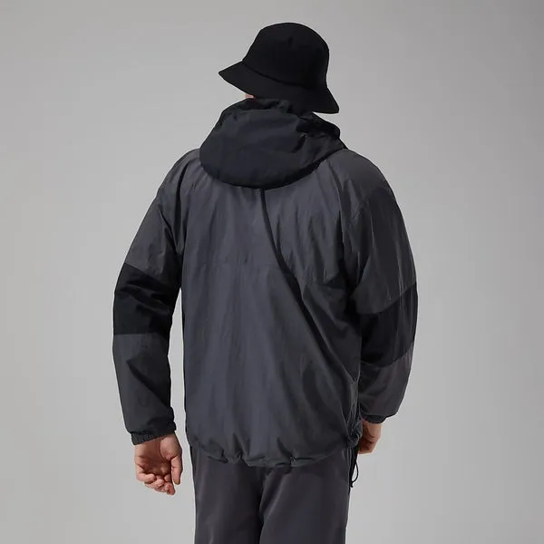 Men's Urban Co-ord Wind Jacket - Grey/Black