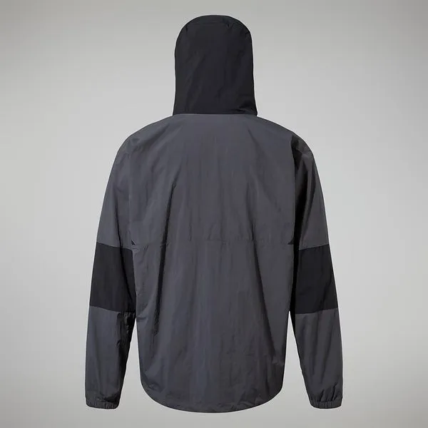 Men's Urban Co-ord Wind Jacket - Grey/Black