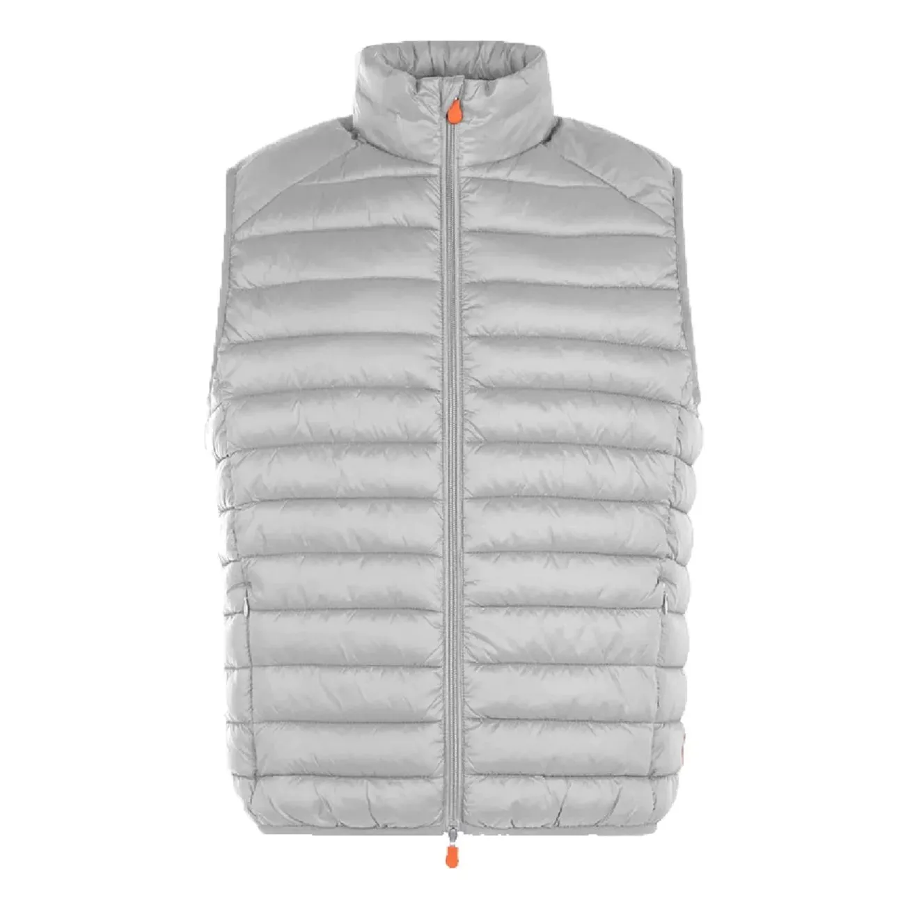 Men's Adam Vest With Standing Collar Frozen Grey