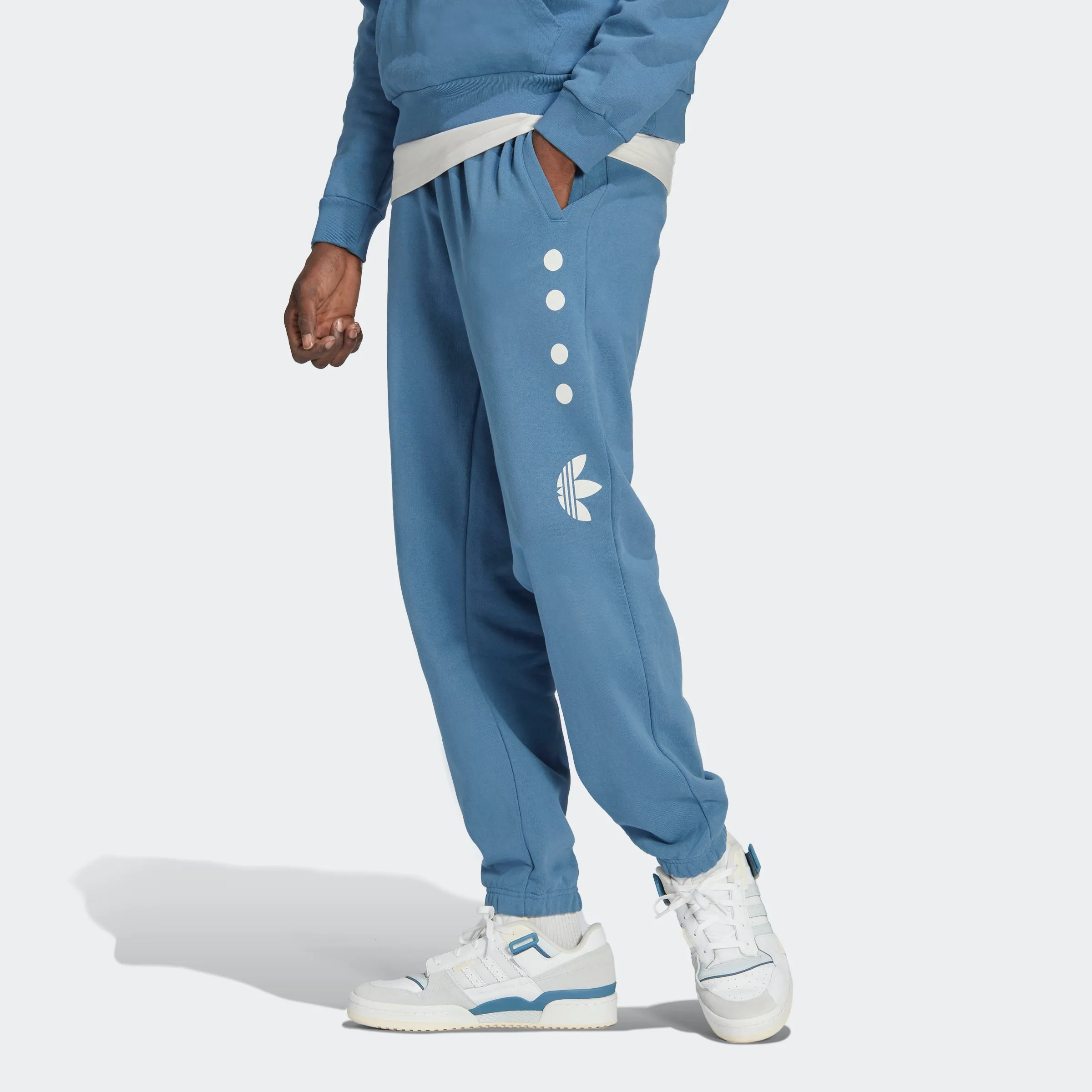 Men's adidas Originals Reclaim Logo Joggers Altered Blue