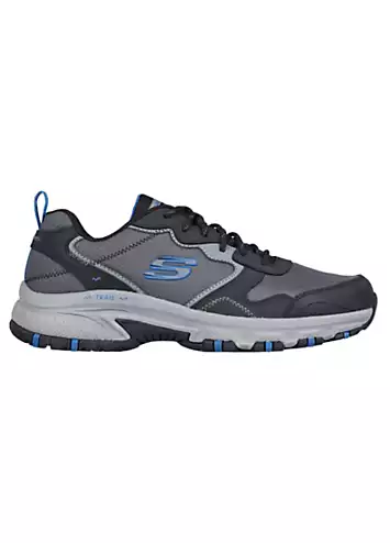 Mens Hillcrest Overlay Lace-Up Trainers by Skechers | Look Again