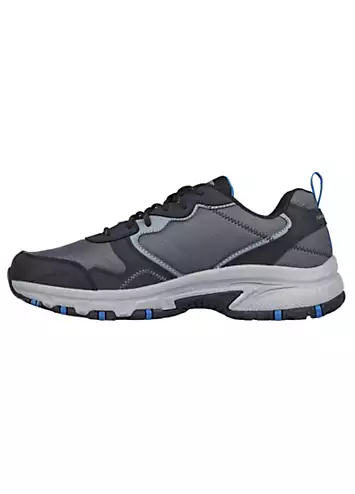 Mens Hillcrest Overlay Lace-Up Trainers by Skechers | Look Again