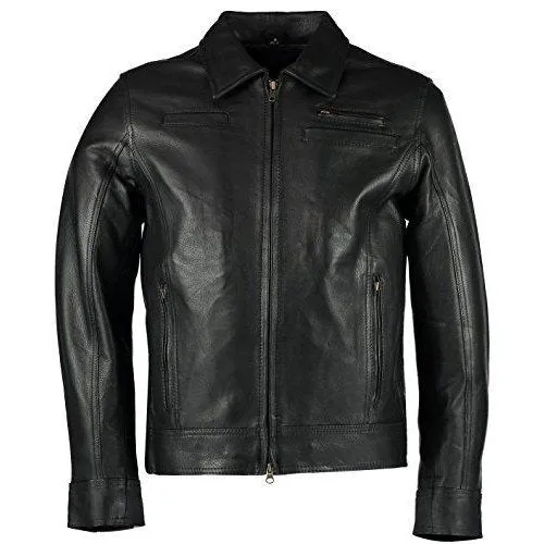 Men's Looper Black Joseph Gordon-Levitt Leather Jacket