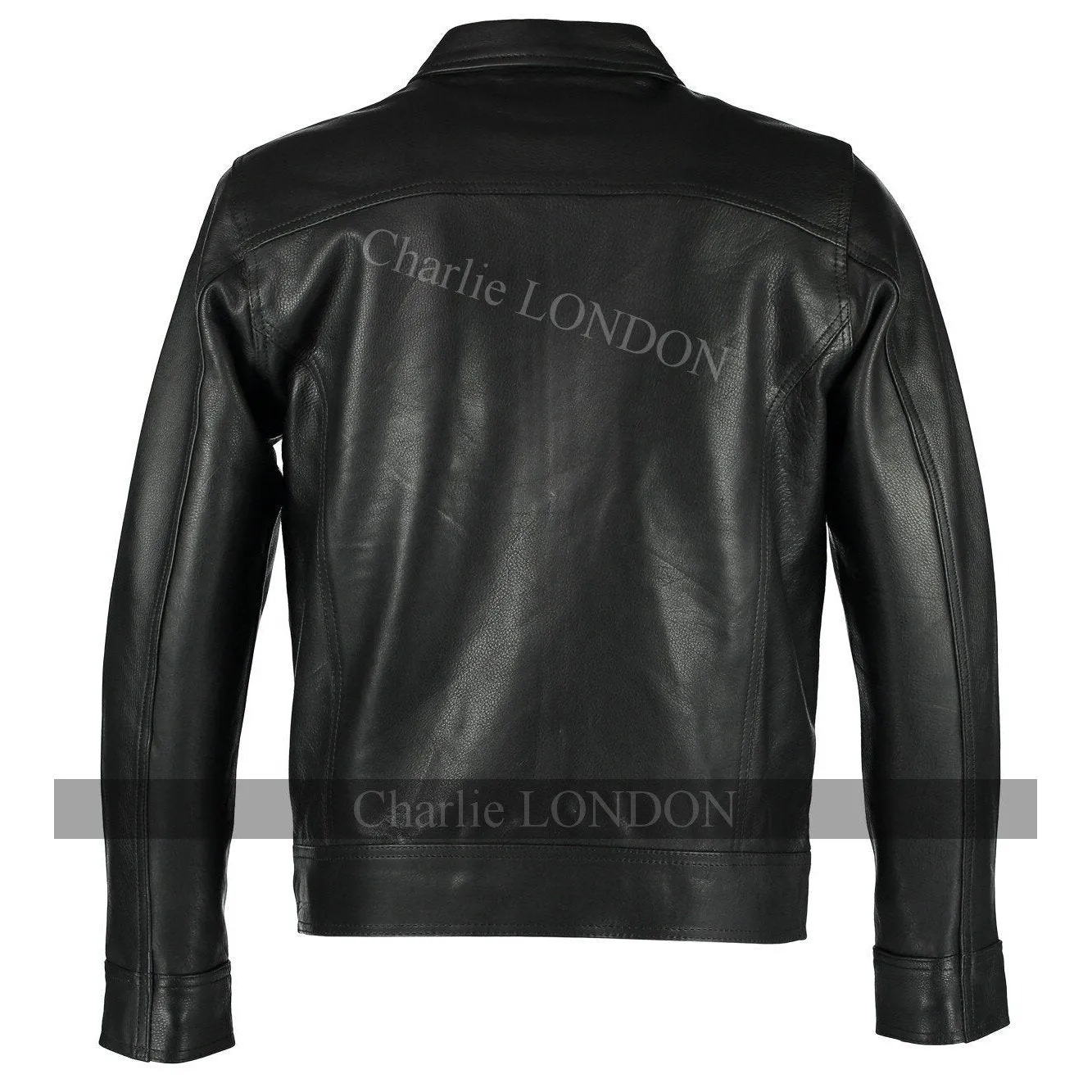 Men's Looper Black Joseph Gordon-Levitt Leather Jacket