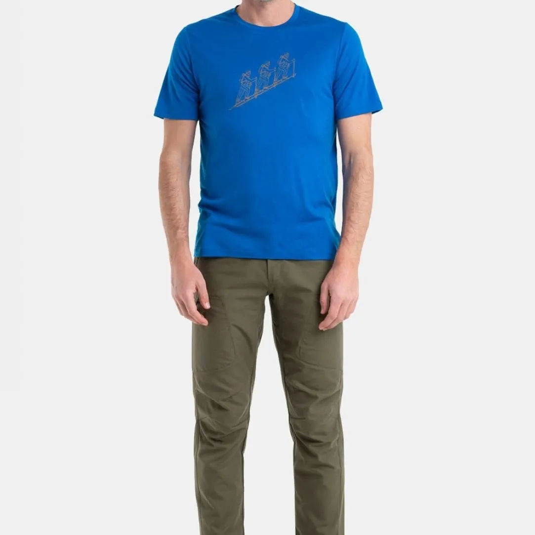 Mens Merino 150 Tech Lite II T-Shirt - Natural Ski Tour