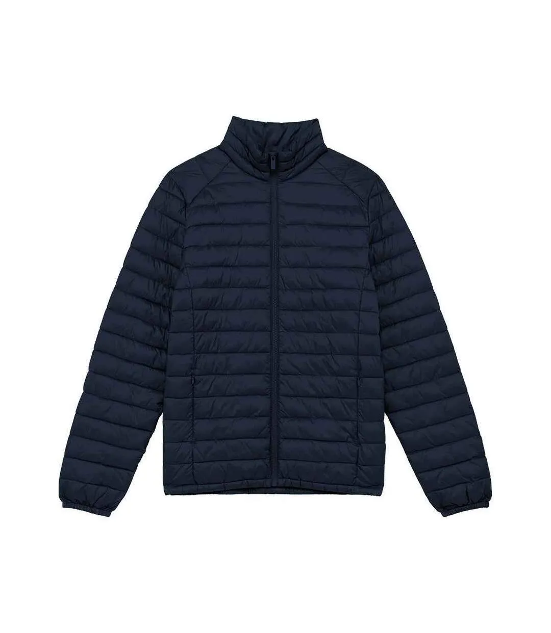 Mens recycled lightweight padded jacket navy blue Native Spirit