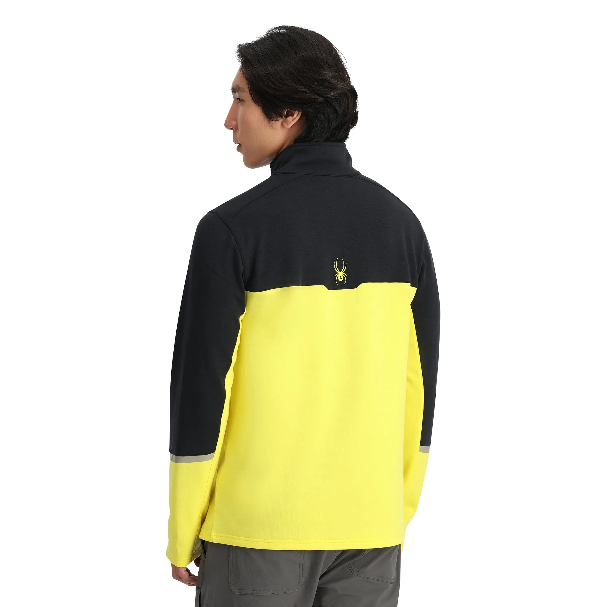 Mens Speed Fleece Half Zip - Acid Yellow