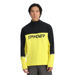 Mens Speed Fleece Half Zip - Acid Yellow