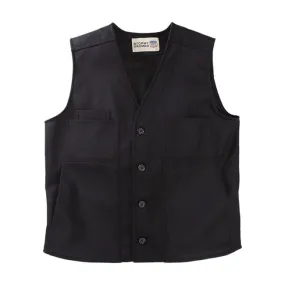 Men's The Button Vest - Black - LG