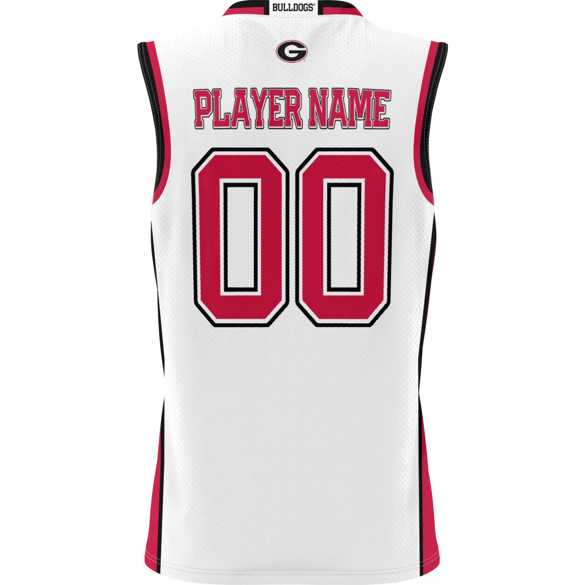 Men's GameDay Greats White Georgia Bulldogs NIL Pick-A-Player Lightweight Basketball Jersey
