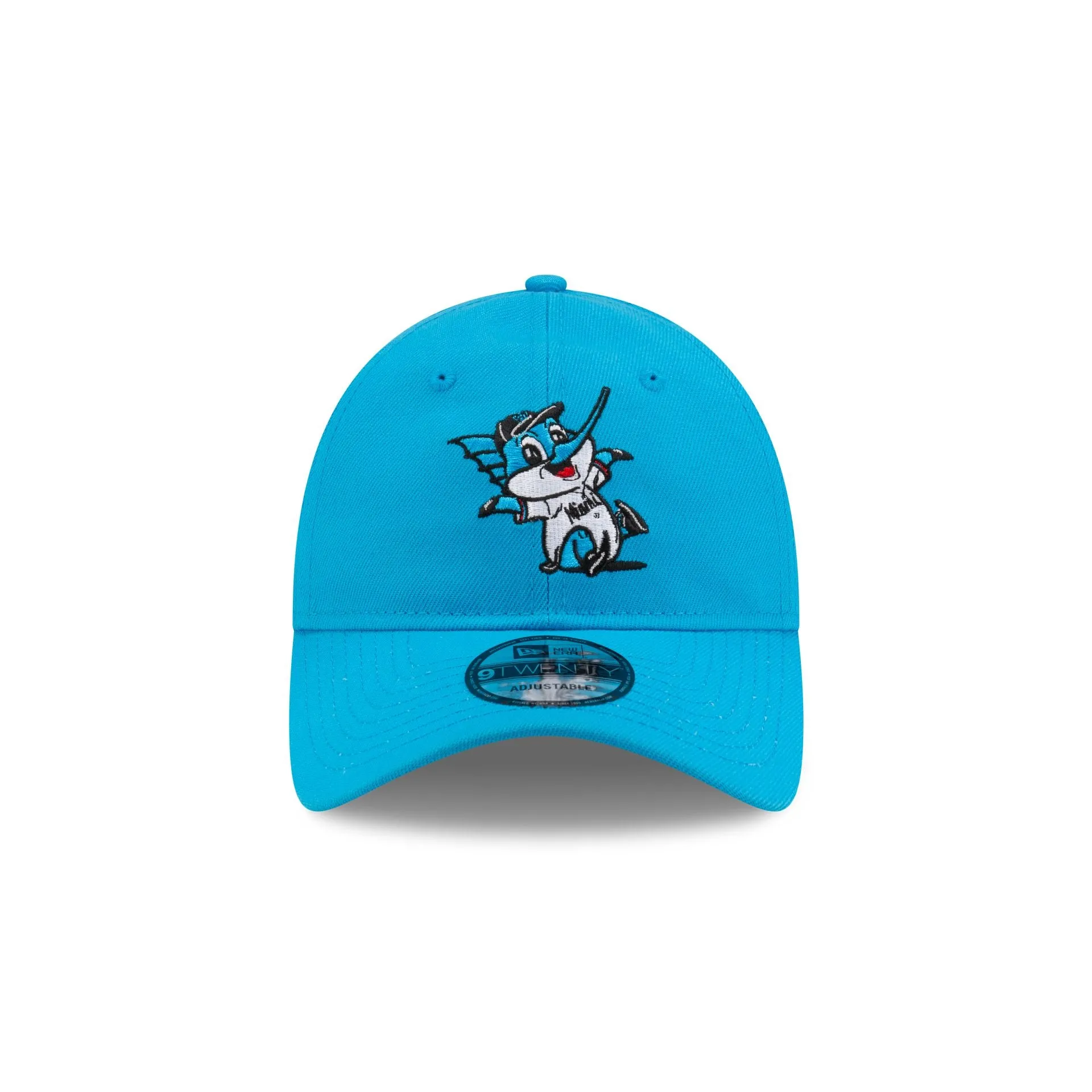 Miami Marlins Mini Mascot 9TWENTY Adjustable Hat