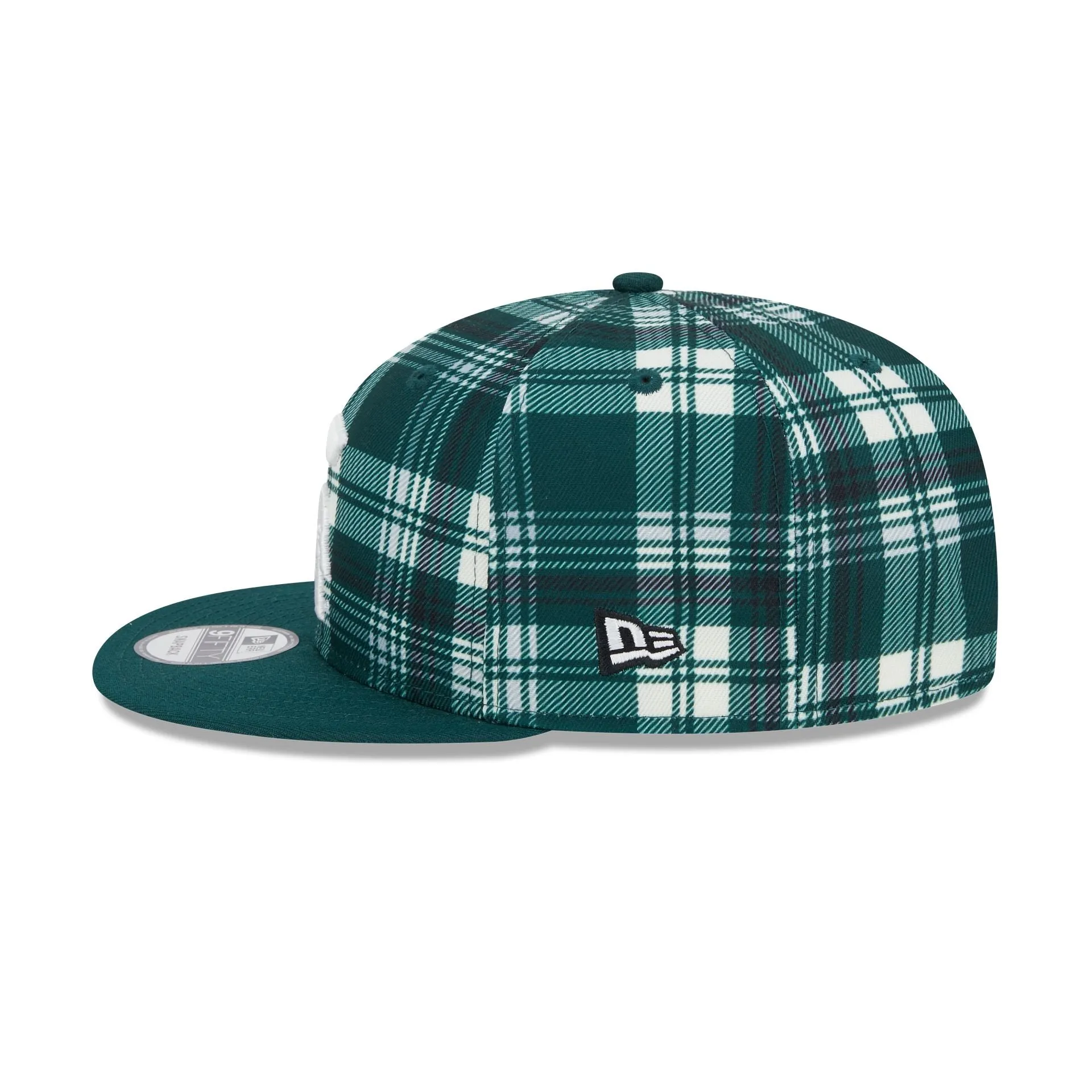 Michigan State Spartans Plaid 9FIFTY Snapback Hat