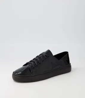 MIDAS Oskhar Black Patent Leather Sneakers