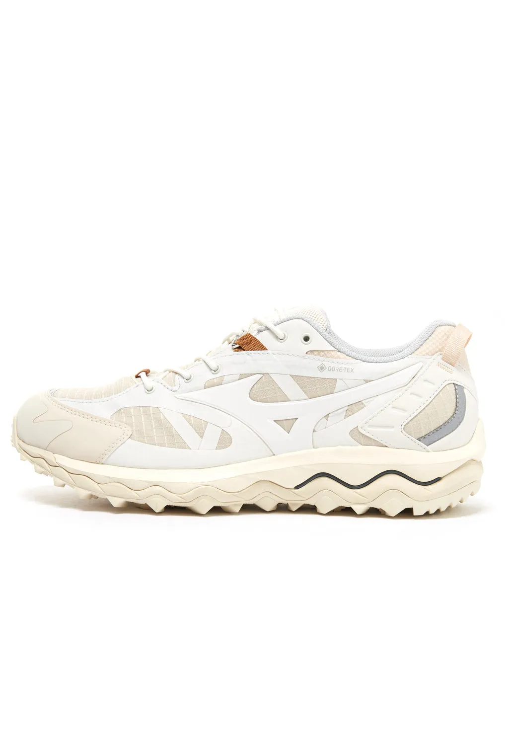 Mizuno Wave Mujin TL GTX Trainers - Summer Sand / White / Mother of Pearl