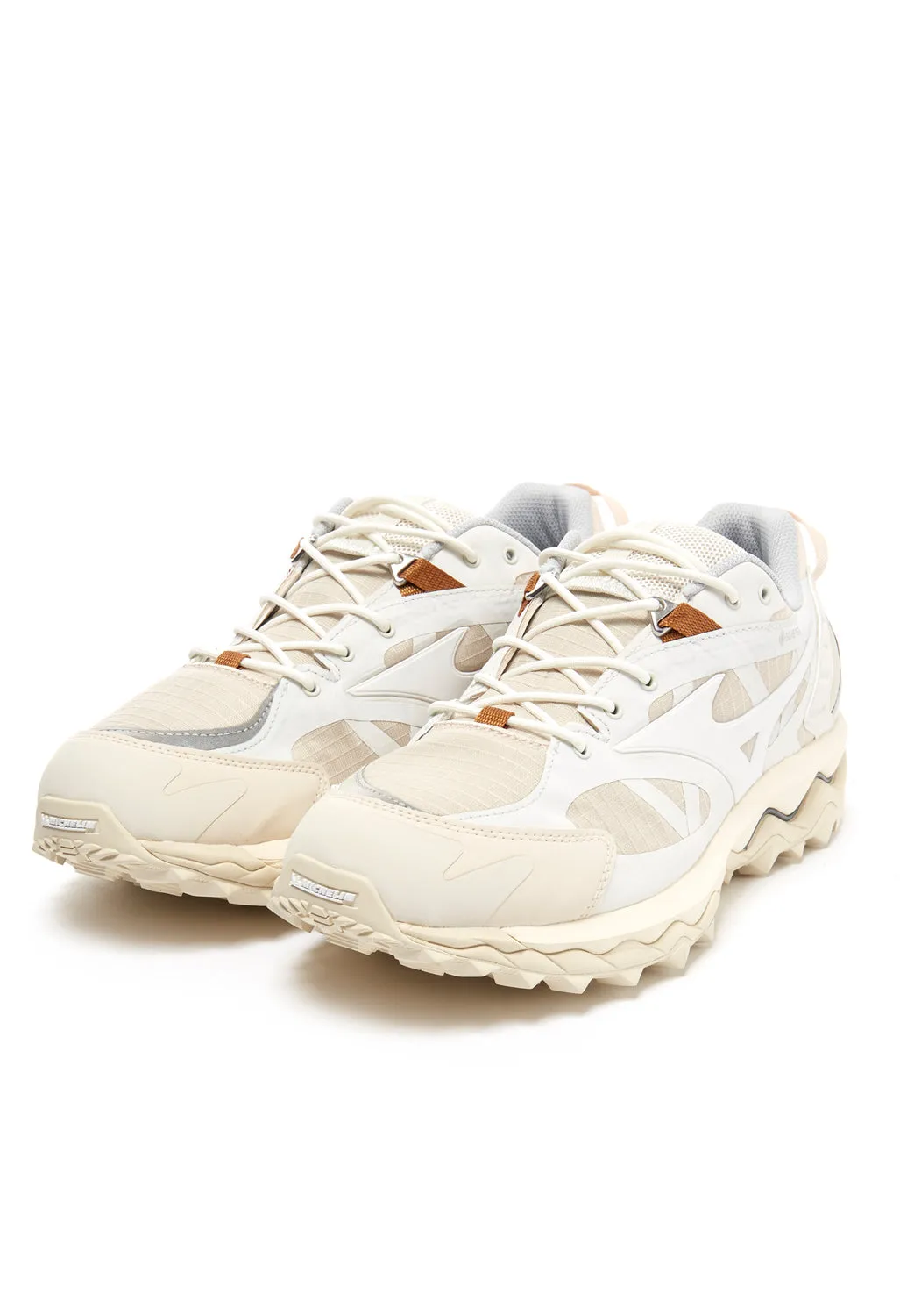 Mizuno Wave Mujin TL GTX Trainers - Summer Sand / White / Mother of Pearl