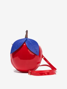 Monnalisa Girls Cherry Shoulder Bag In Red