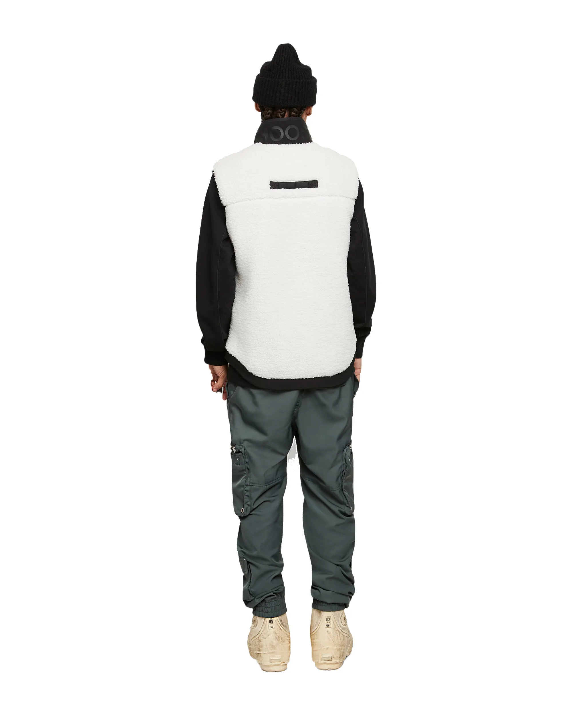 Moose Knuckles Saglek Vest Ivory Black