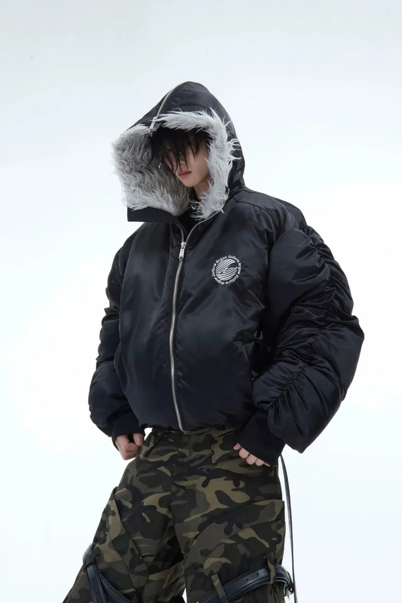 Mountain Hawk Fleece Panel Hooded Jacket