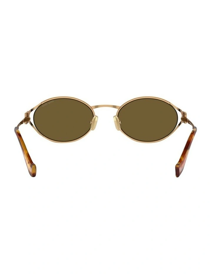 MU 52YS Sunglasses in Gold