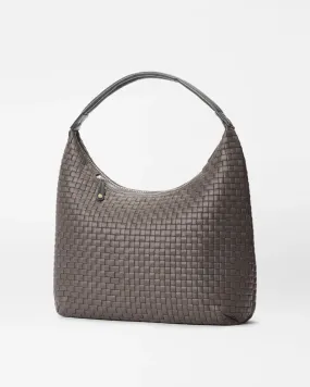 MZ WALLACE LARGE WOVEN SHOULDER BAG MAGNET