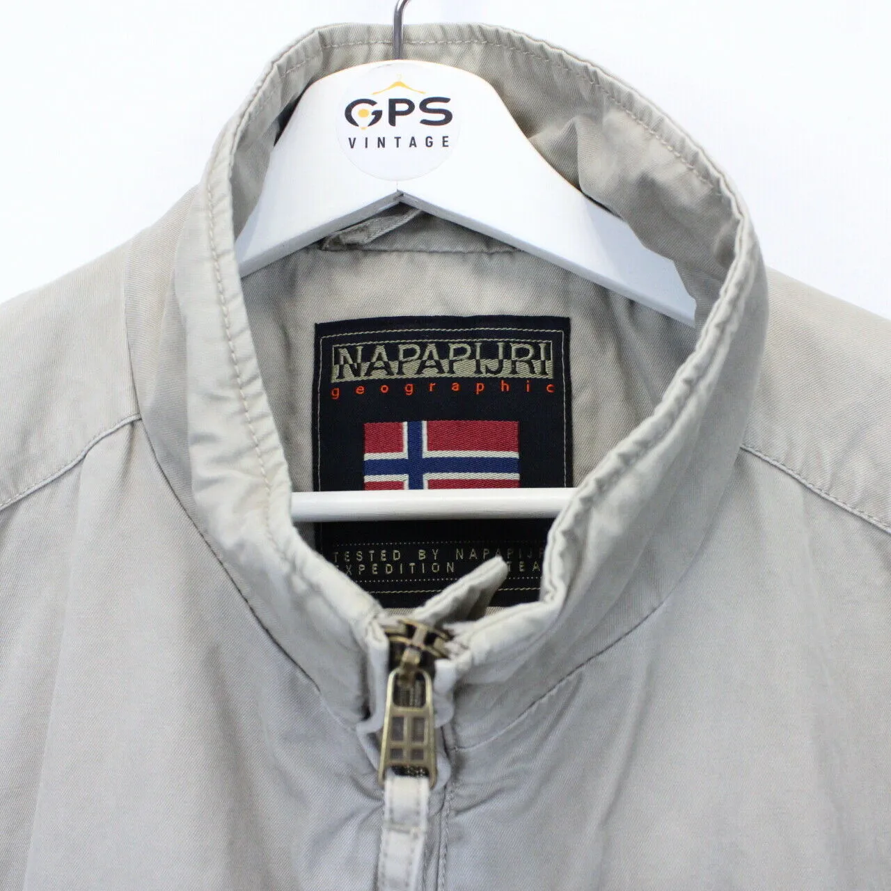 NAPAPIJRI Bomber Jacket Beige | Medium