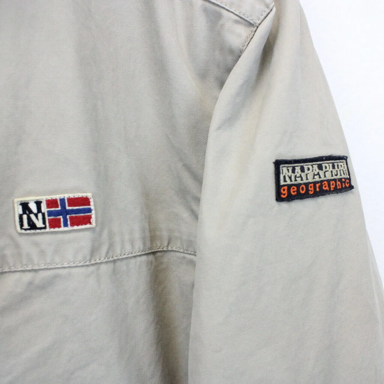 NAPAPIJRI Bomber Jacket Beige | Medium