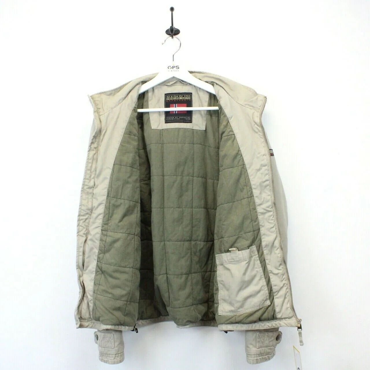 NAPAPIJRI Bomber Jacket Beige | Medium