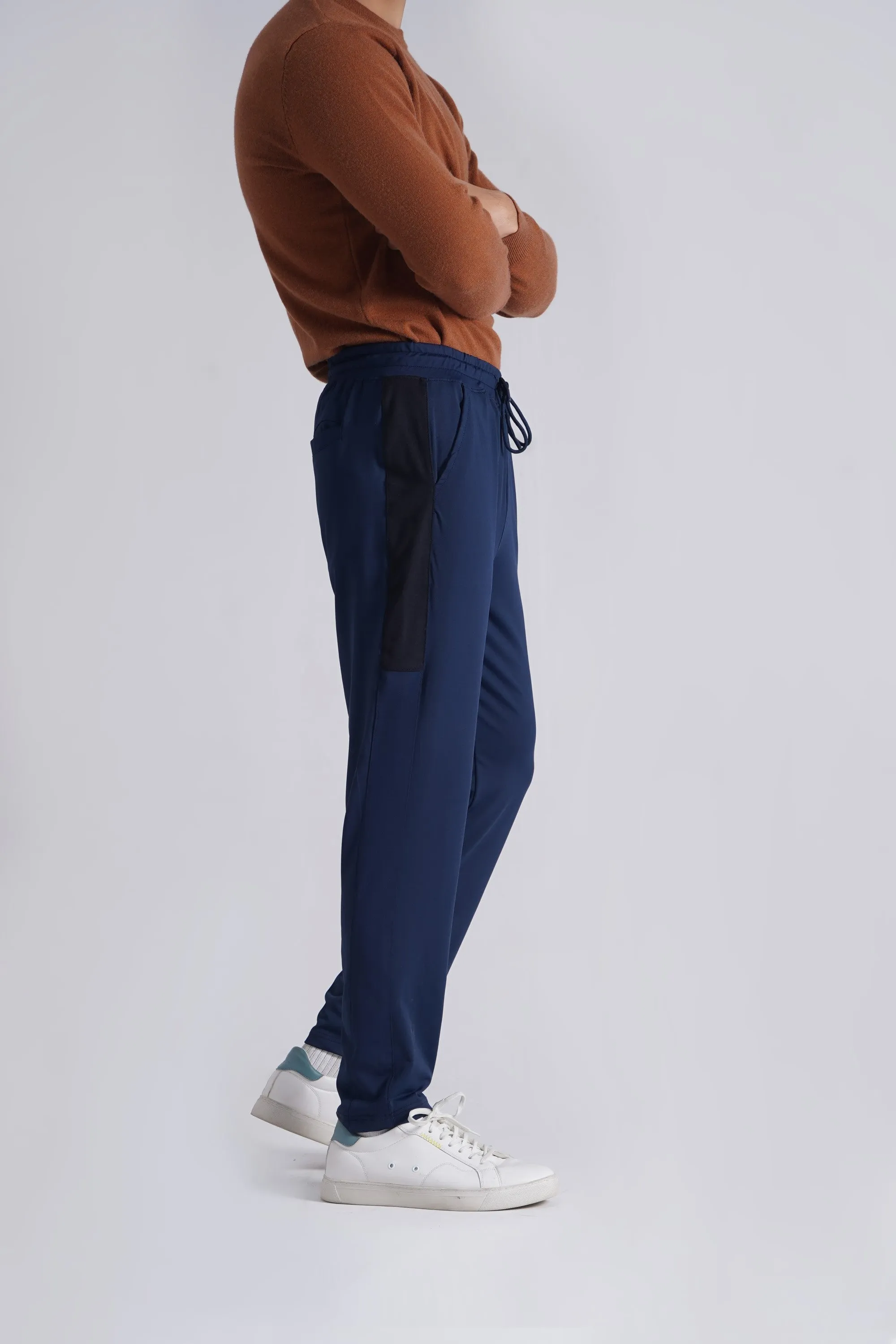 Navy Dry Fit Trousers