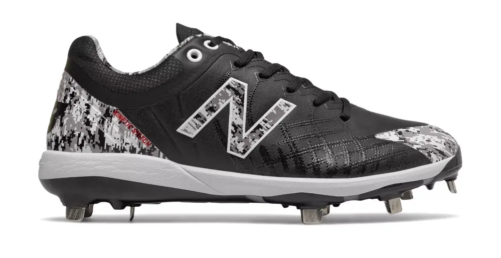 New Balance 4040v5 Metal Spikes - Black/White (L4040PK5)