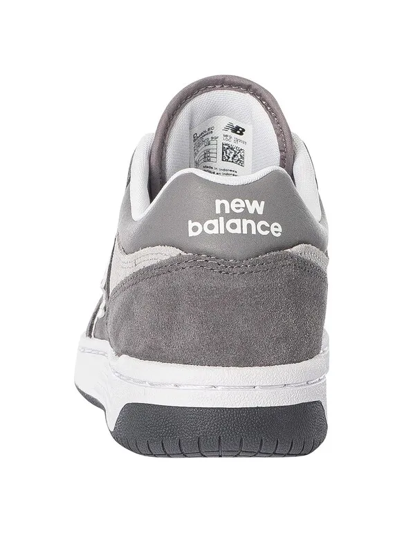 New Balance 480 Suede Trainers - Castlerock/Shadow Grey/Raincloud