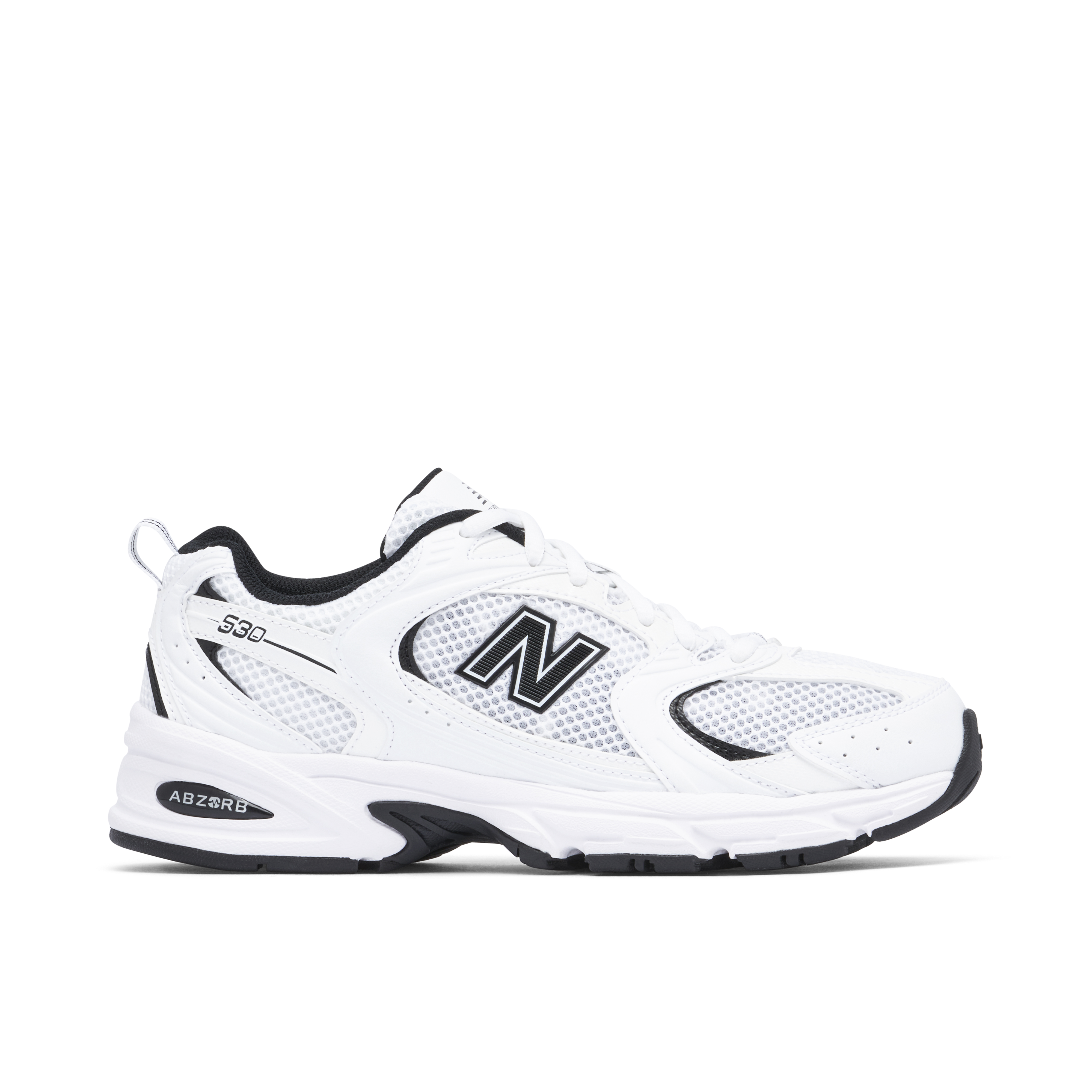 New Balance 530 White Black | MR530EWB | Laced