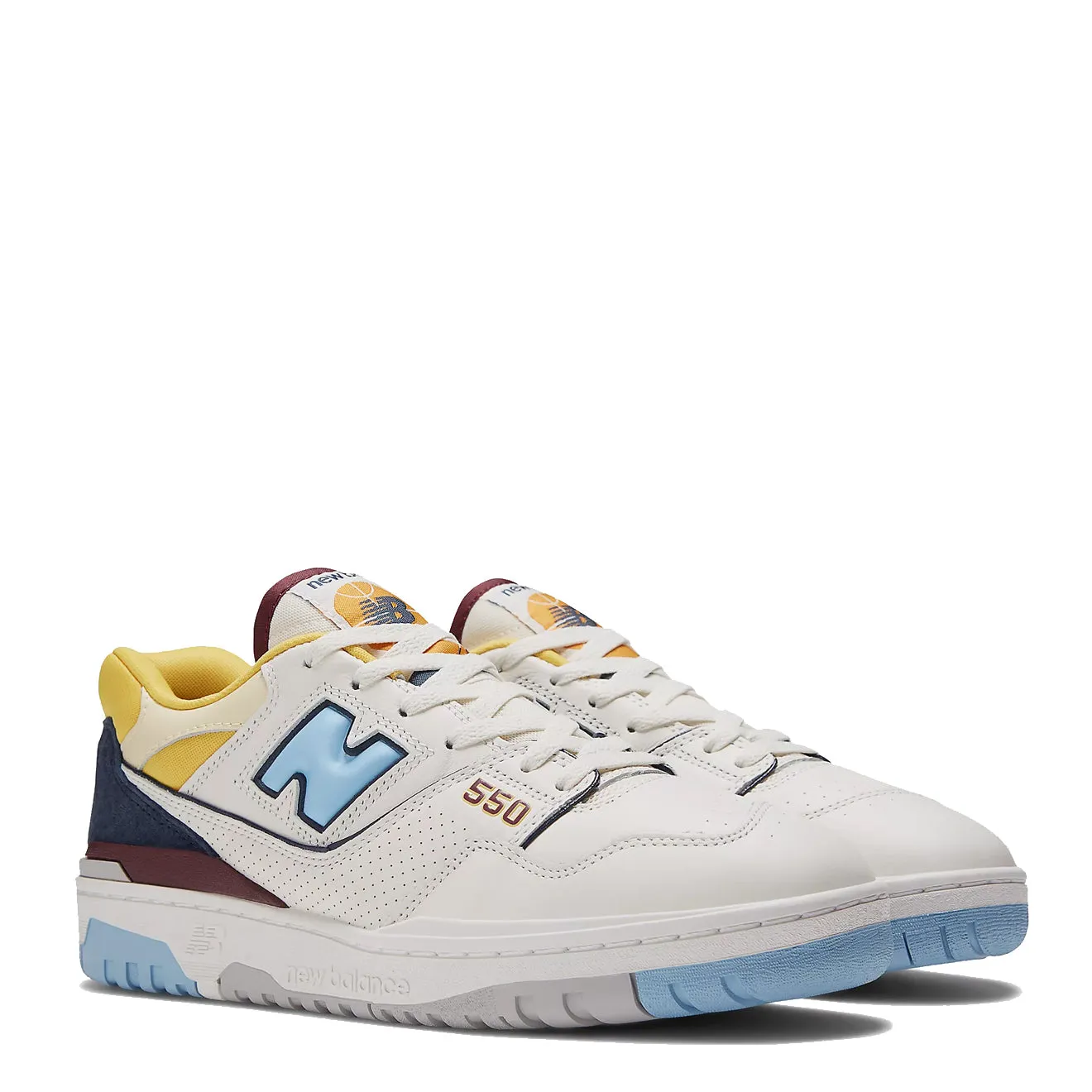 New Balance 550 Trainers Sea Salt / Team Carolina