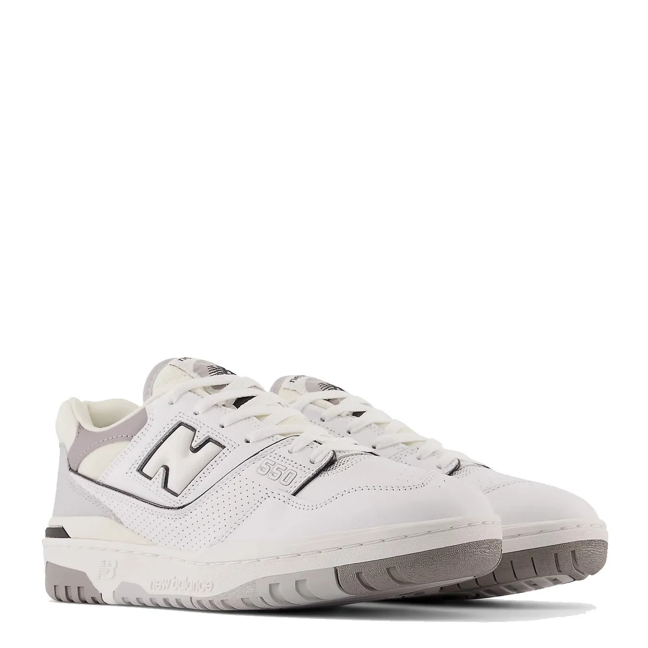 New Balance 550 Trainers White / Marblehead / Dark Grey