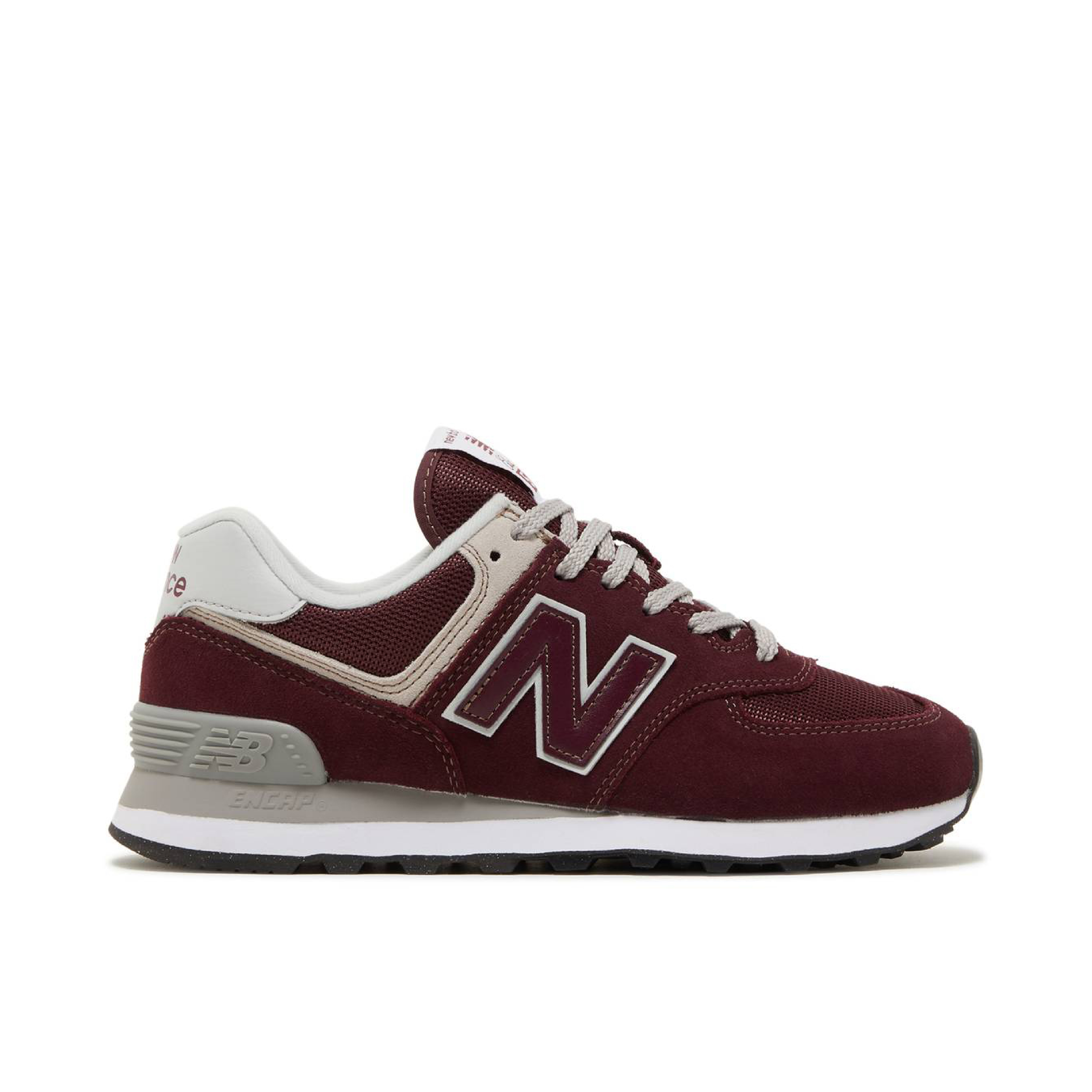 New Balance 574 Burgundy Womens | WL574EVM | Laced