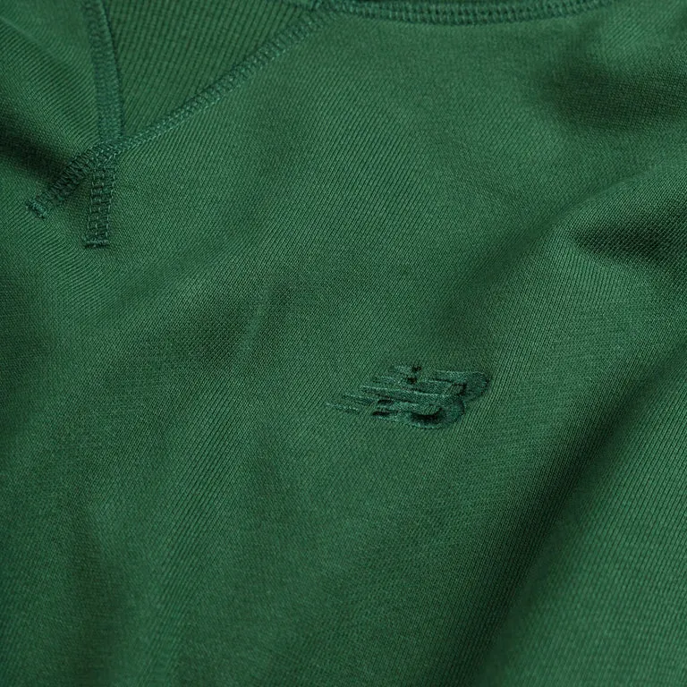 New Balance Athletics French Terry Hoodie Nightwatch Green