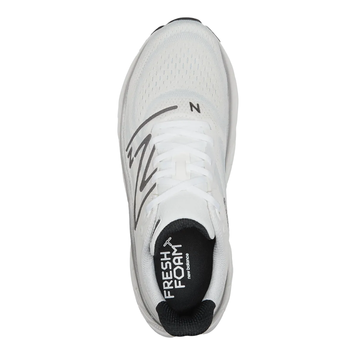 New Balance Fresh Foam X More V4 - White - Black Metallic - Black