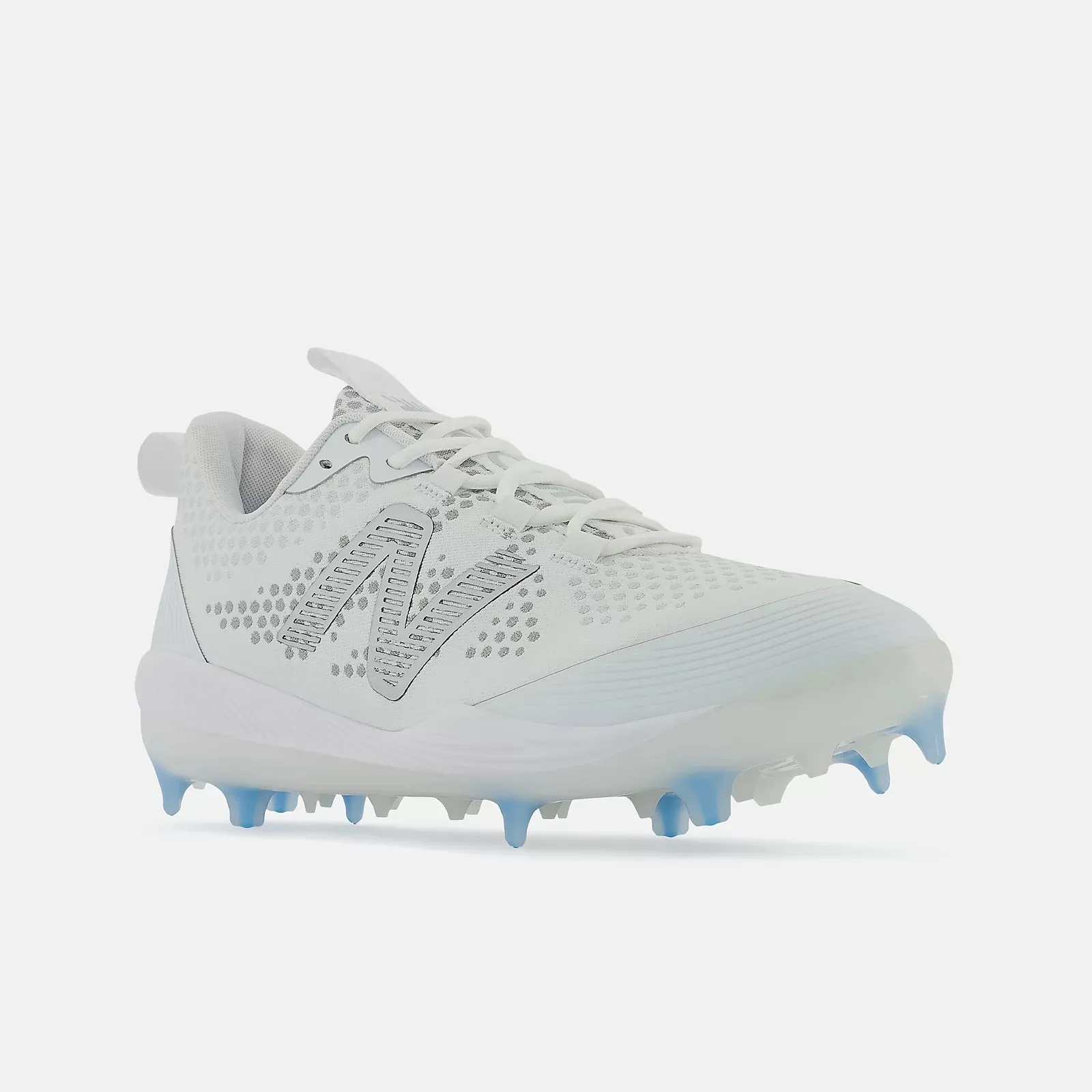 New Balance LCOMPv3 - White Hybrid Cleats