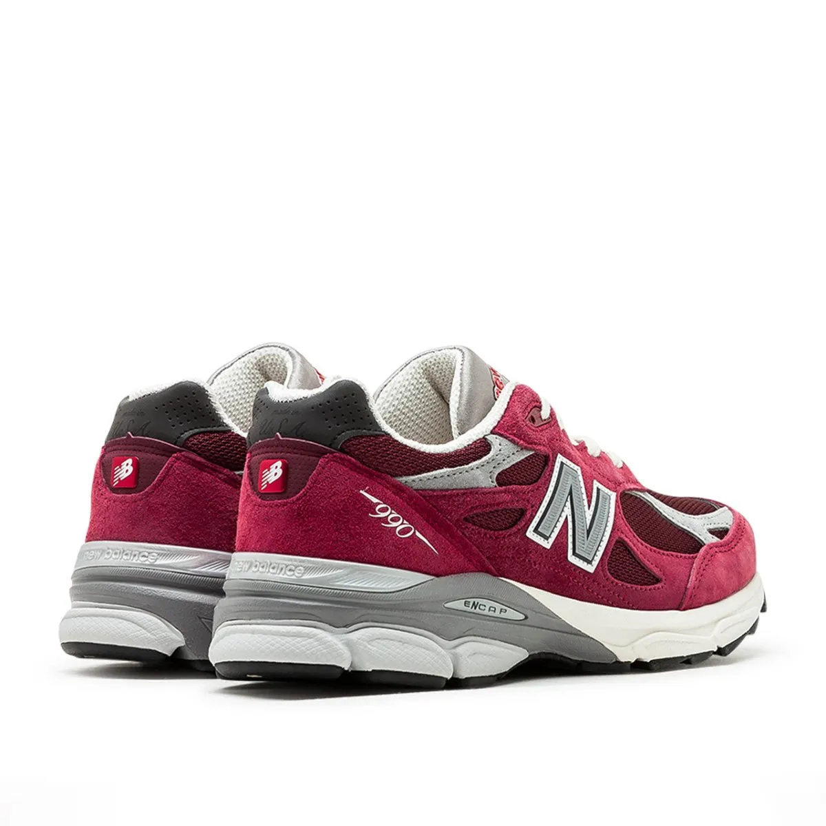 New Balance M990TF3 Made in USA 'Scarlet' (Red / Grey)