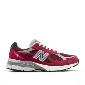 New Balance M990TF3 Made in USA 'Scarlet' (Red / Grey)