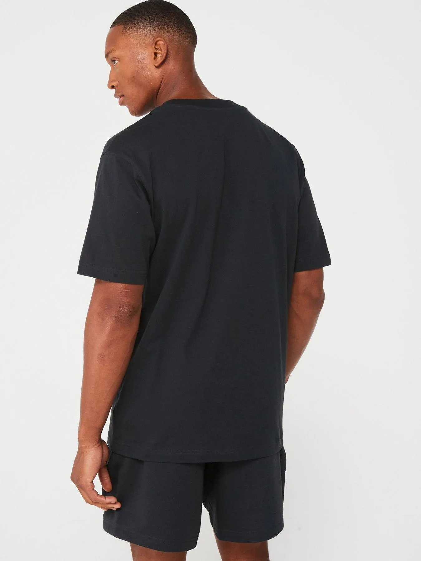 New Balance Mens Small Logo T-Shirt - Black