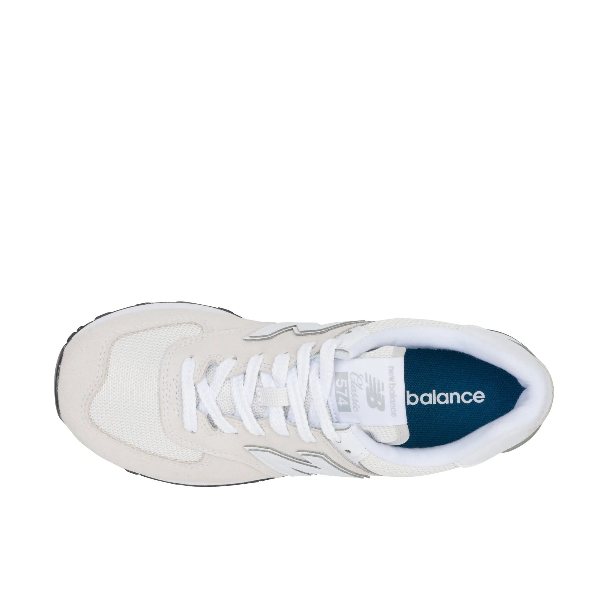 New Balance Womens 574 Nimbus Cloud/White