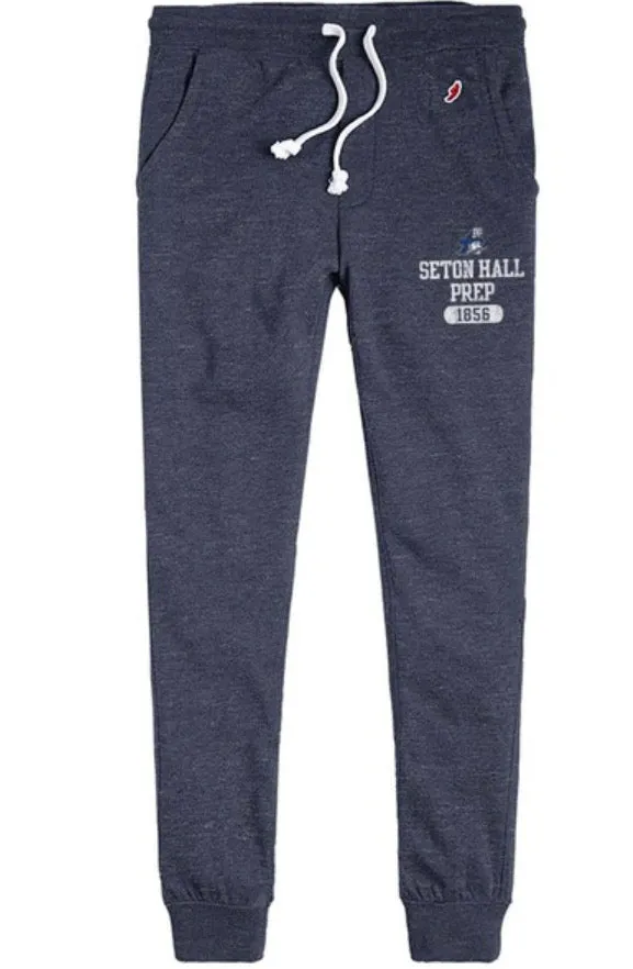 New League Navy Joggers