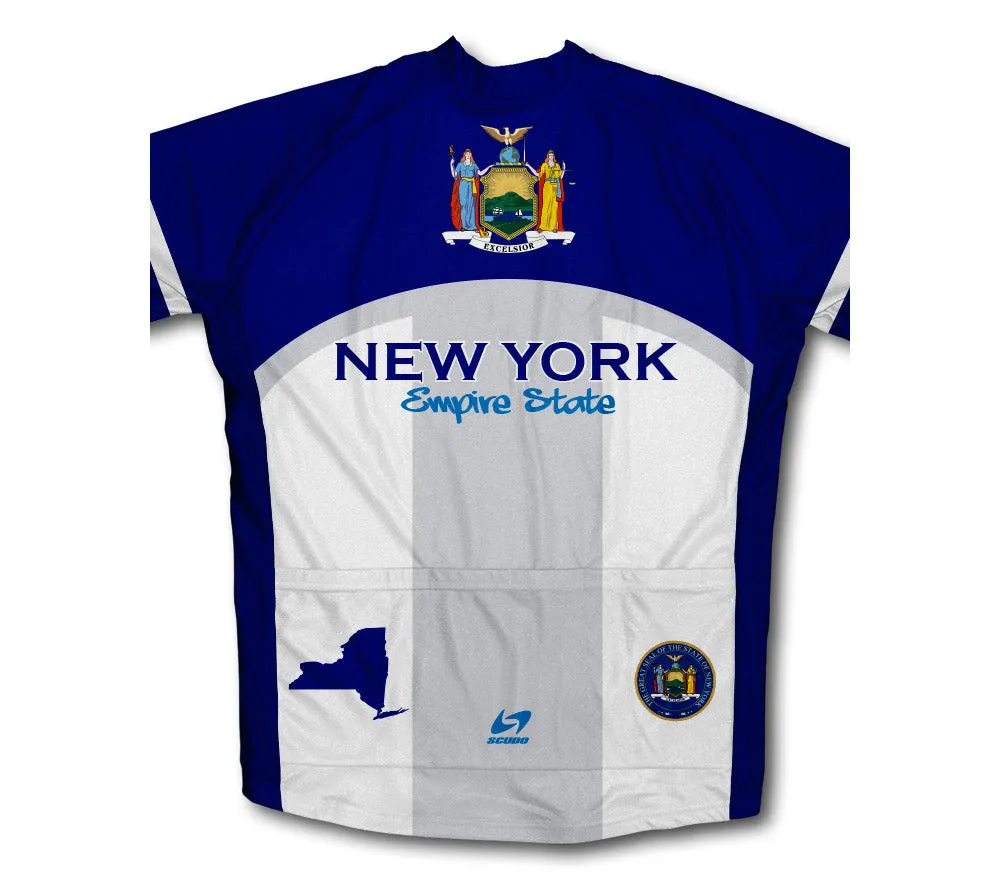 New York Flag Winter Thermal Cycling Jersey