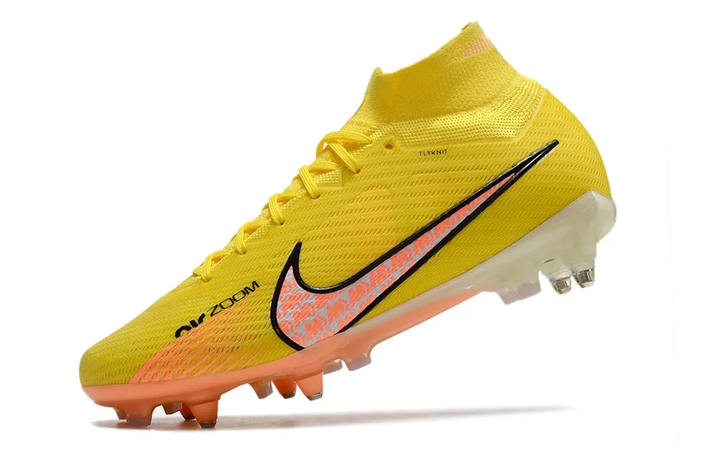 Nike Air Zoom Mercurial Superfly 9 Elite SG-Pro Anti-Clog Lucent Pack - Yellow Strike/Sunset Glow/Volt Ice