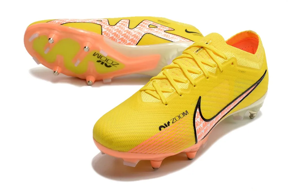 Nike Air Zoom Mercurial Vapor 15 Elite SG-Pro Anti-Clog Lucent Pack - Yellow Strike/Sunset Glow/Volt Ice