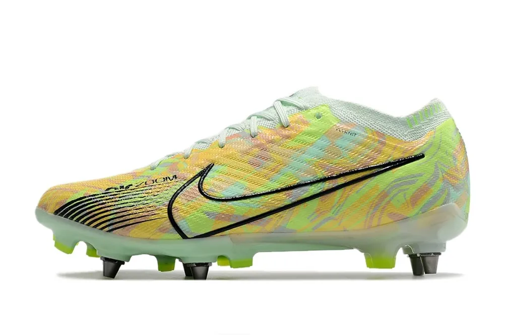 Nike Air Zoom Mercurial Vapor 15 Elite SG-Pro Bonded Pack - Barely Green/Blackened Blue/Total Orange