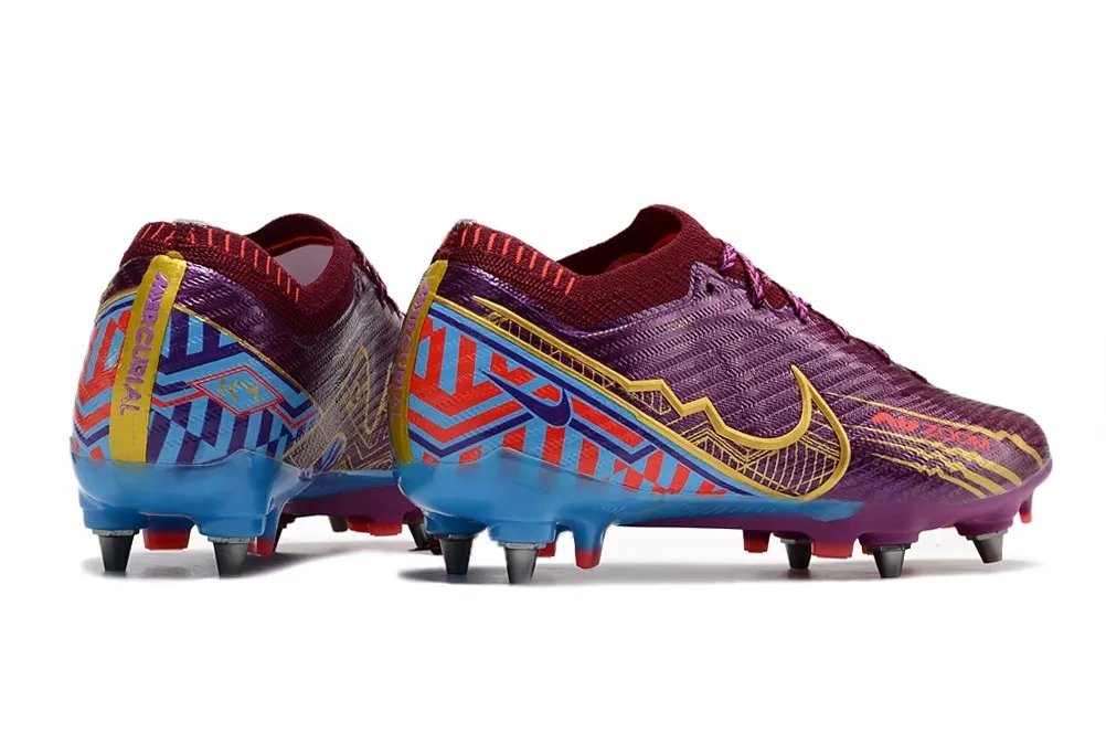 Nike Air Zoom Mercurial Vapor 15 Elite SG-Pro KM Mbappe - Dark Beetroot/Metallic Vivid Gold