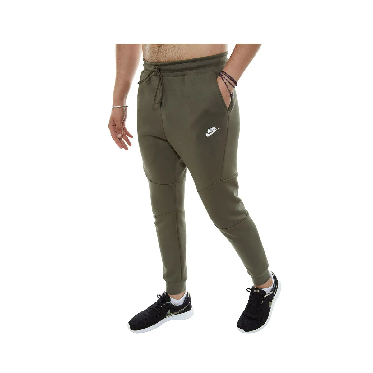 Nike Men's Sportswear Tech Fleece Joggers Light Olive