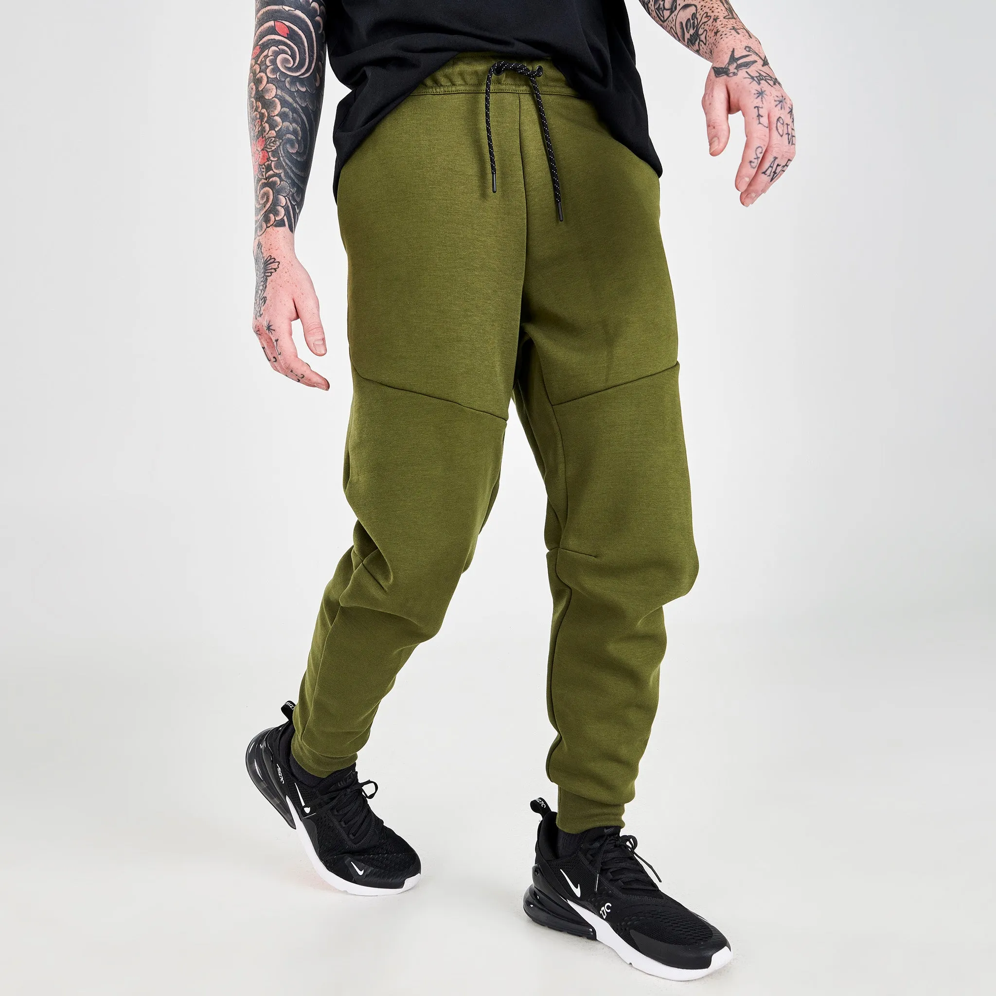 Nike Sportswear Tech Fleece Joggers Rough Green / Black